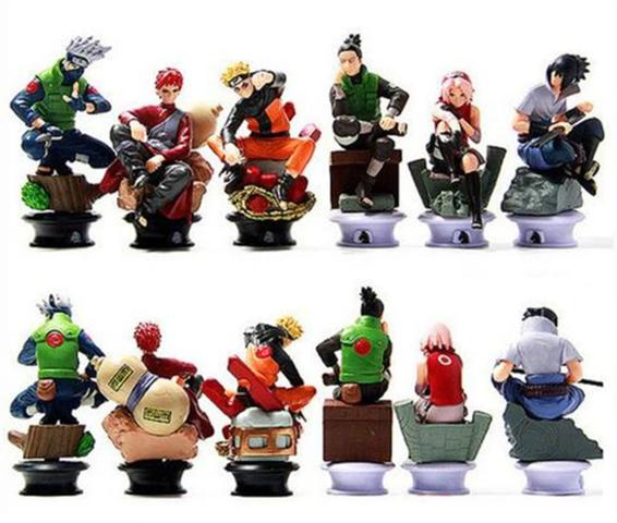 Coleção Naruto 6 personagens