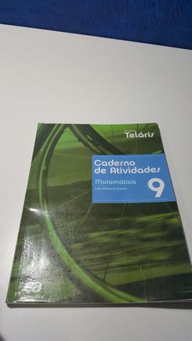 Livro projeto Telaris Matemática 9 + caderno de atividades