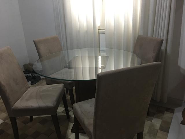 Mesa de jantar 4 cadeiras