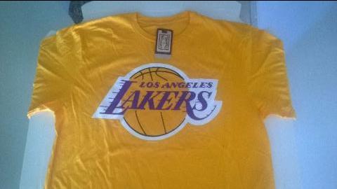 Camiseta LA Lakers NBA Hardwod Classic Nova