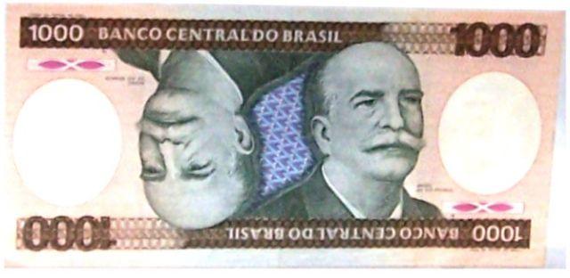 Coleção | Cédula Mil Cruzeiros Barão do Rio Branco