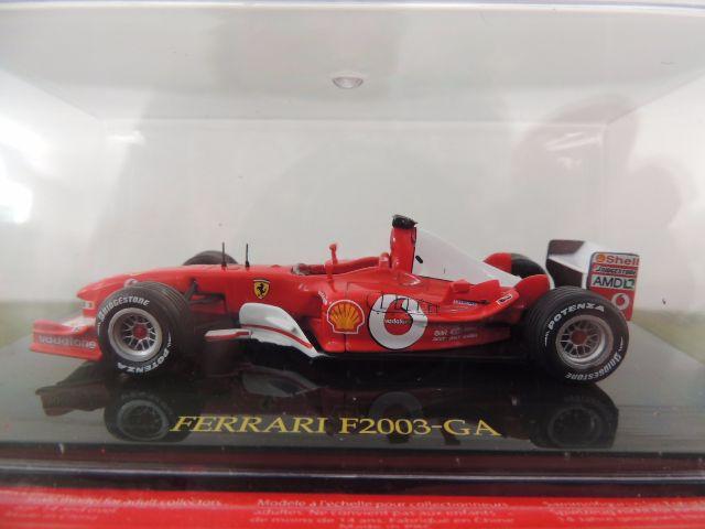 Fórmula 1 Ferrari F - miniatura escala 1:43
