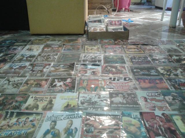 Coleção de cd UFC