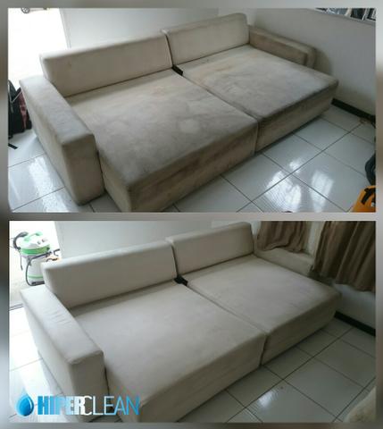 Limpeza e higienização de sofá/poltrona/Estofado