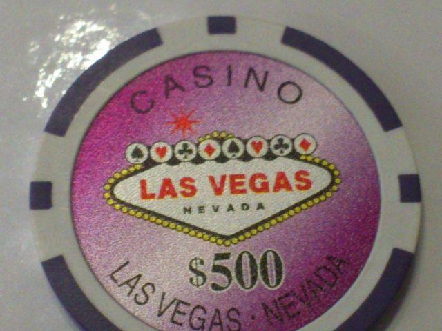 Ficha de Cassino Las Vegas - Nevada 500