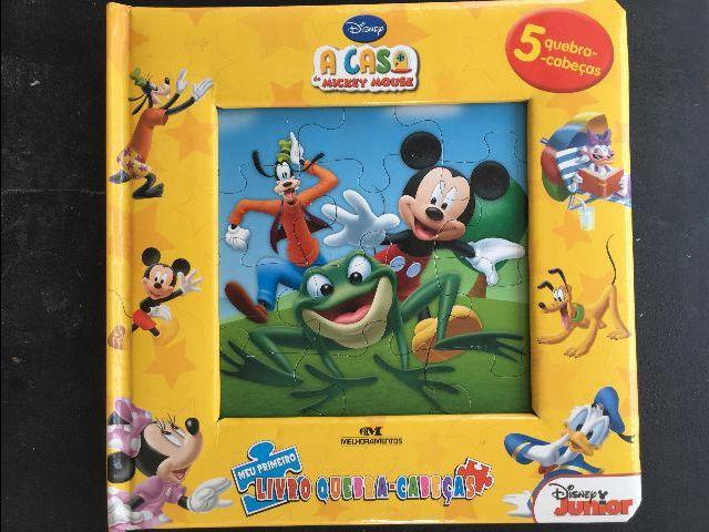 Livro Infantil - A Casa do Mickey Mouse  Meu Primeiro