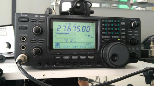 Radio hf icom 746 valor r$ .px cobra voyager