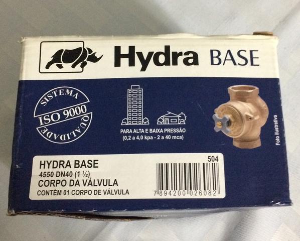 Válvula Hydra 1 1/2 " (Corpo da válvula e Acabamento)