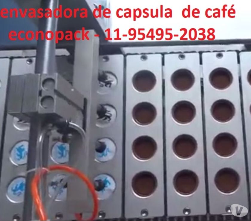 capsula de cafe, envasadora industrial