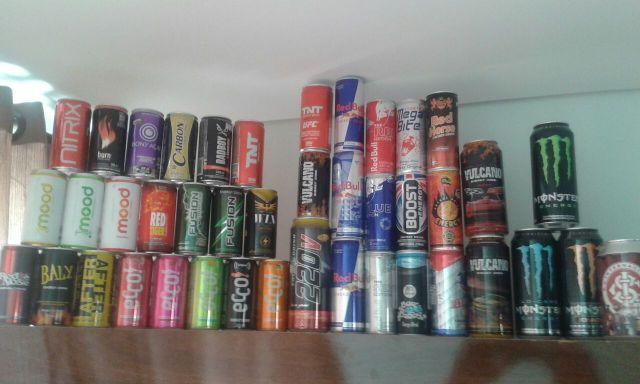 Coleção de latas/Energéticos