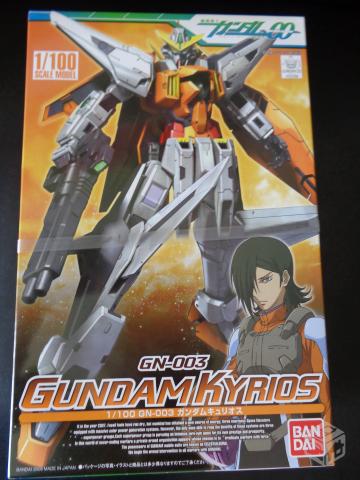 Gundam Kyrios GN novo para montar