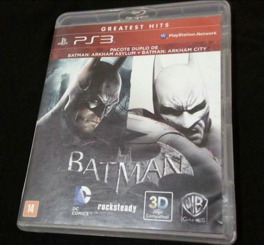 Jogo Batman 2 x 1 (Batman:Arkham Asylum + Batman Arkham