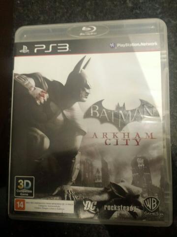 Jogo PS3 "Batmam Arkham City"