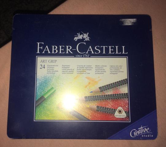 Lápis de cor Faber Castell, inteirinho !!!