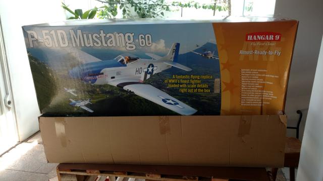 Vendo Aeromodelo Mustang 60 P51, kit ARF