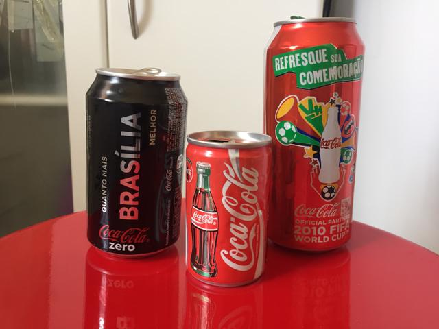 Latas Coca Cola