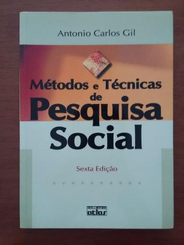 Livro "Métodos e técnicas de pesquisa social"