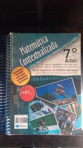 Livro usado Matemática Contextualizada 7º ano