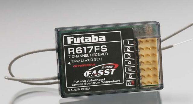 Receptor futaba R617FS original para aeromodelo