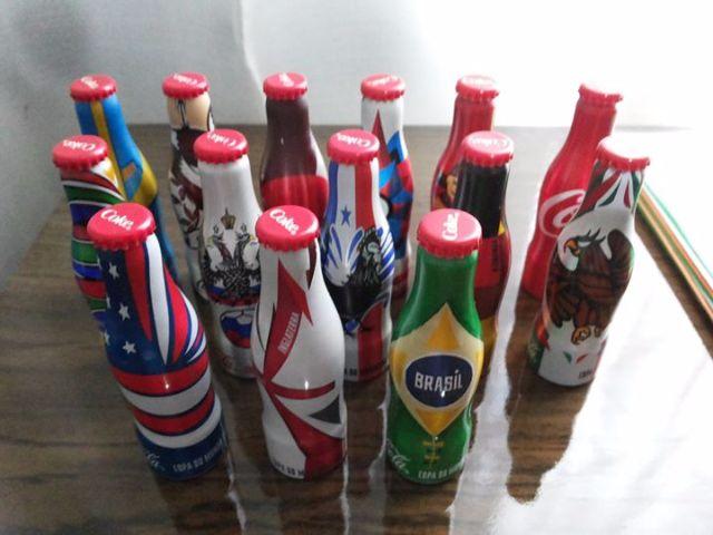 Coleção Garrafinhas Coca-Cola Copa do Mundo