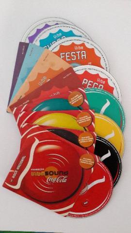 Mini CDs Coca Cola