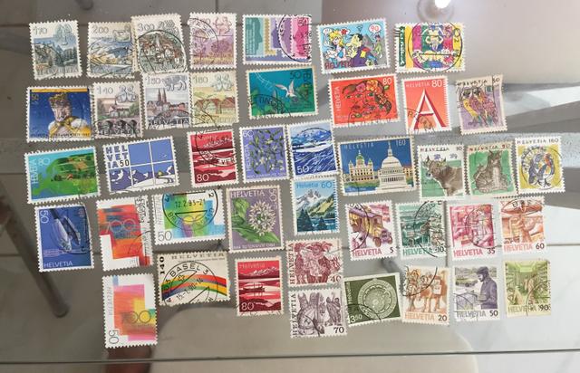 270 selos de vários países
