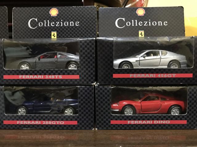 Coleção de Carrinhos Ferrari