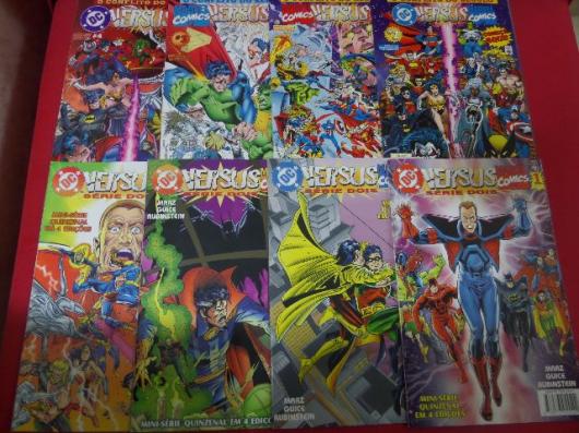 Coleção de Gibis Antigos (Clássico DC x Marvel)