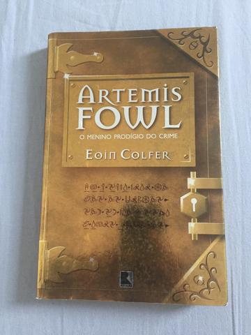 Livro Artemis Fowl O Menino Prodígio do Crime