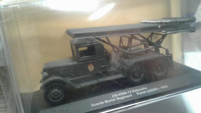Miniatura Caminhão Militar Zis Katiusha
