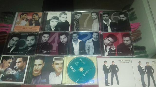 Varios CDs coletânea zeze di camargo e Luciano