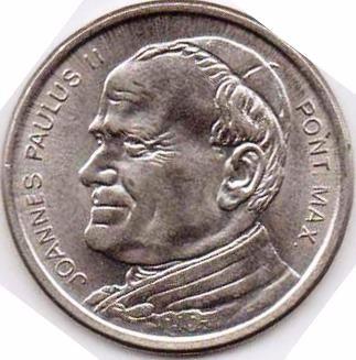 Coleção | Moeda Medalha Comemorativa Joannes Paulus II -
