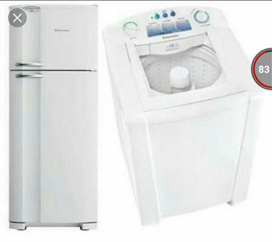 Compramos maquinas de lavar roupas e geladeiras mesmo com