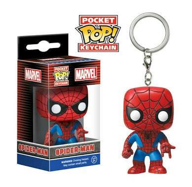 Funko pop Keychain Chaveiro Homem Aranha Spider Man