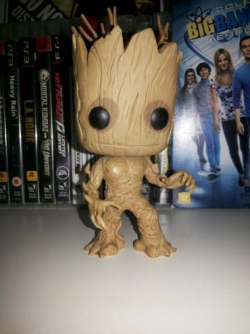 Groot guardiões da galáxia boneco