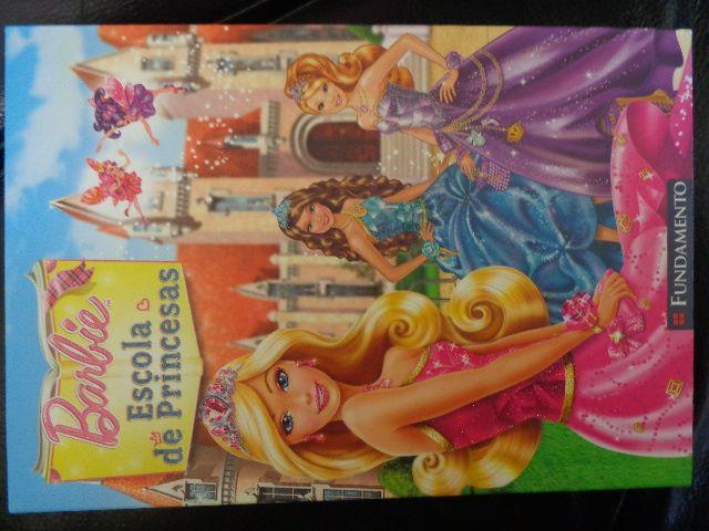 NOVO Livro Barbie Escola de Princesas