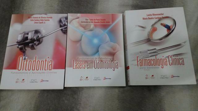 Três livros odontologia