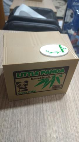 Cofrinho Panda papa moeda