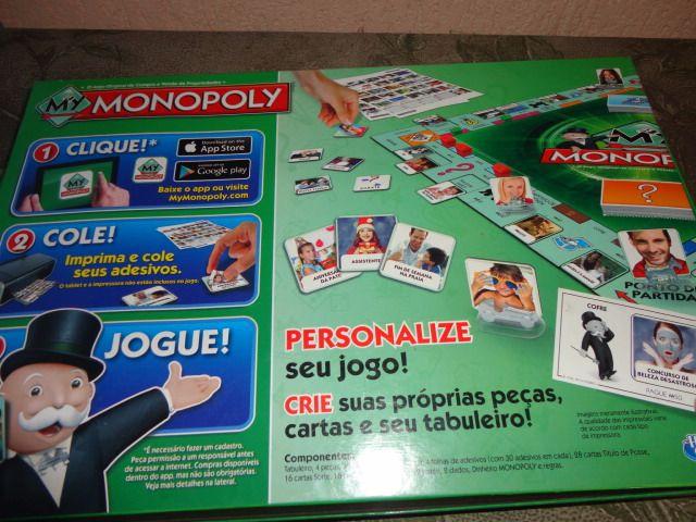 Monopoly Jogo Hasbro Leia Campo Descrição Do Anuncio