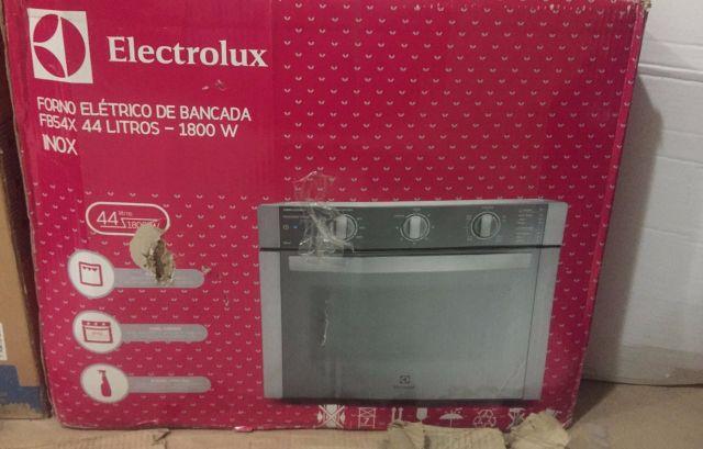 Forno Elétrico Electrolux Inox - NOVO na caixa