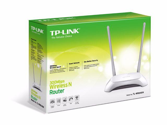 Roteador Wireless Tp-Link TL-WR840N 300Mbps Duas Antenas