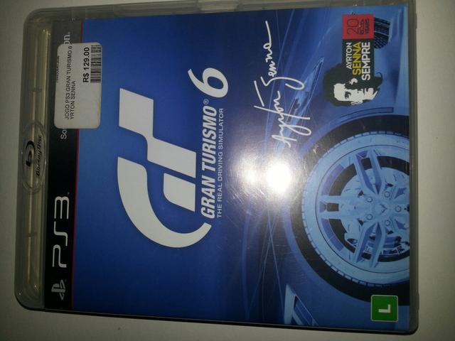 Jogo Gran Turismo 6 - Original PS3