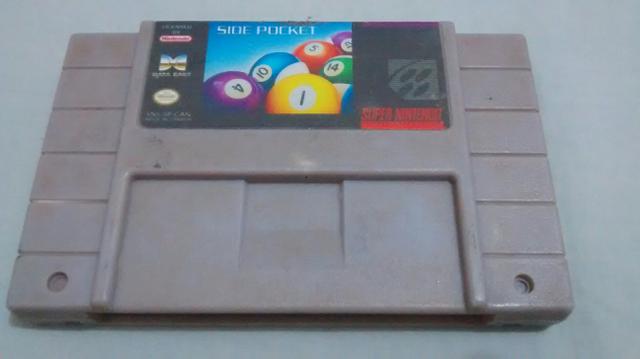 Super Nintendo. Side Pocket (Sinuca)