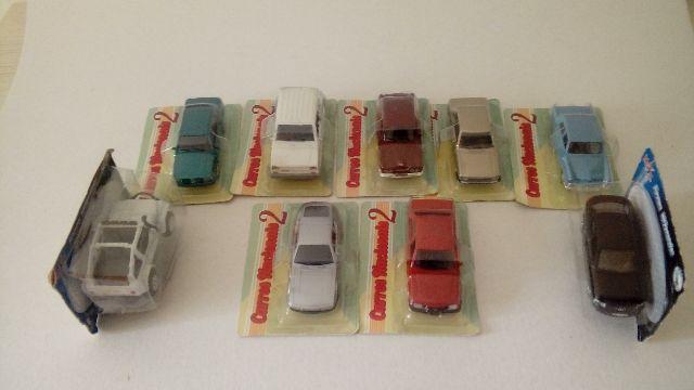 Coleção Carros Miniaturas 9 Itens