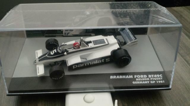 Miniatura F1 Brabham Ford BT49C - lacrado