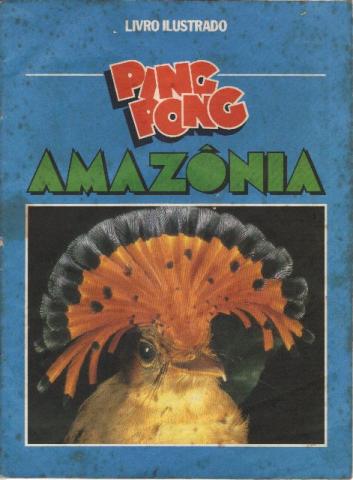 Álbum de figurinhas Ping Pong Amazônia