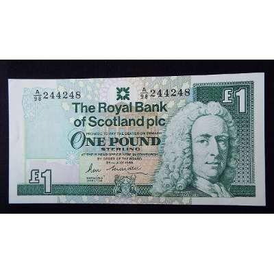  - Escócia 1 One Pound  FE