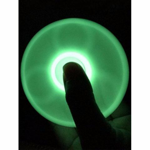 Hand Spinner Brilha no Escuro Neon Luz Fidget