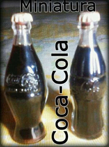 Miniatura Coca-Cola Original De Vidro