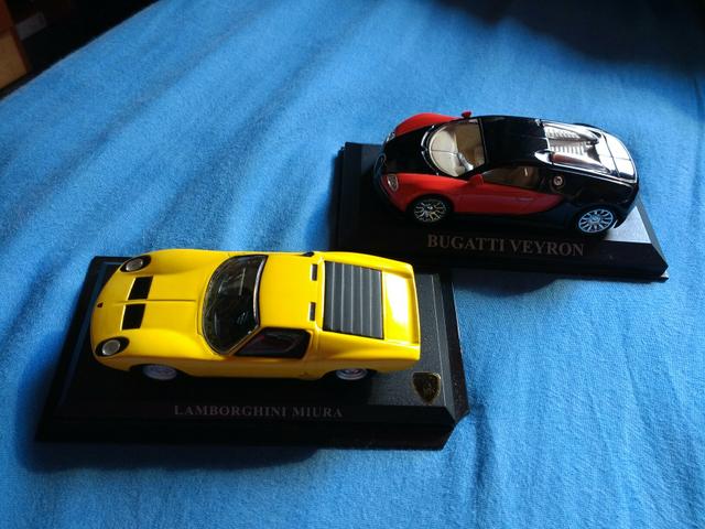 Miniaturas 1:43 - Lamborghini e Bugatti